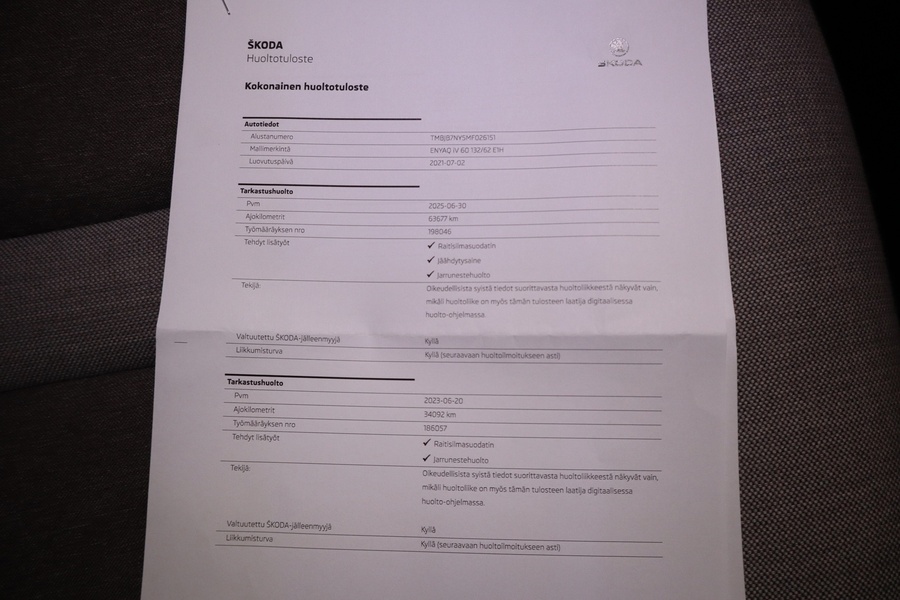 Skoda Enyaq vaihtoauto