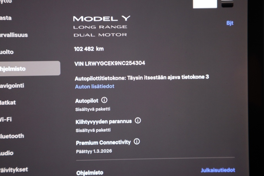 Tesla Model Y vaihtoauto