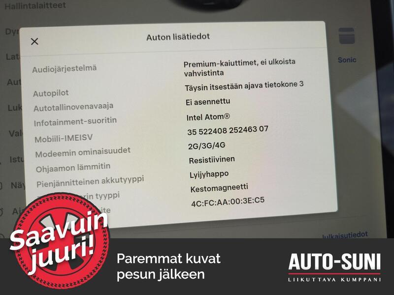 Tesla Model 3 vaihtoauto