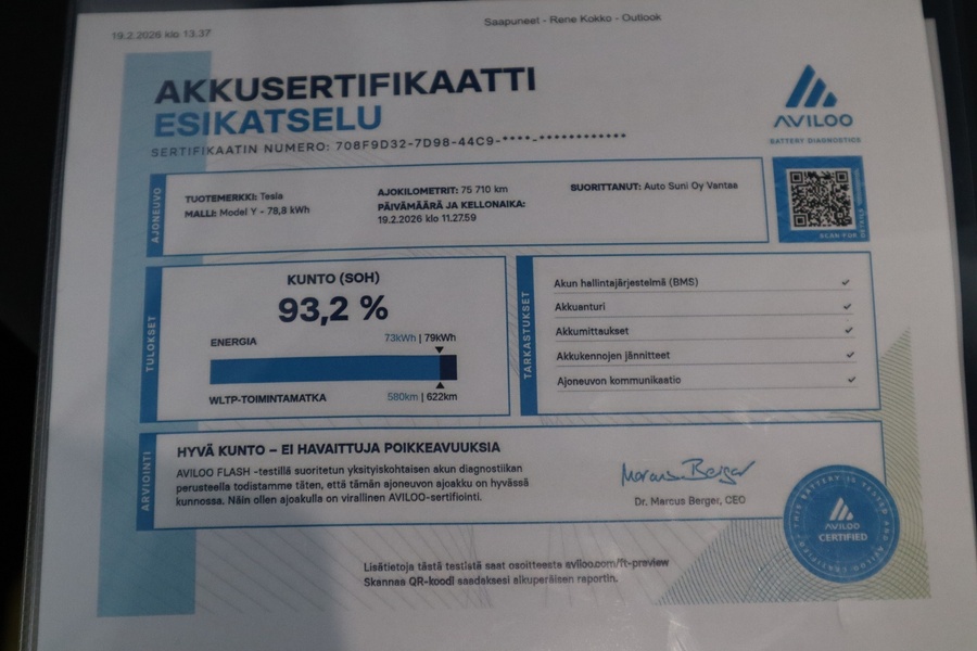 Tesla Model Y vaihtoauto