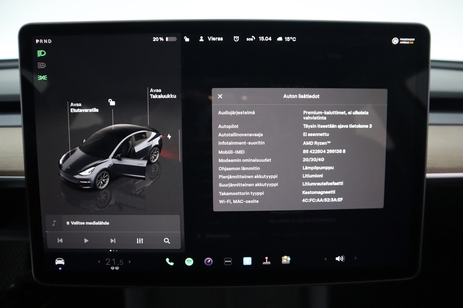 Tesla Model 3 vaihtoauto