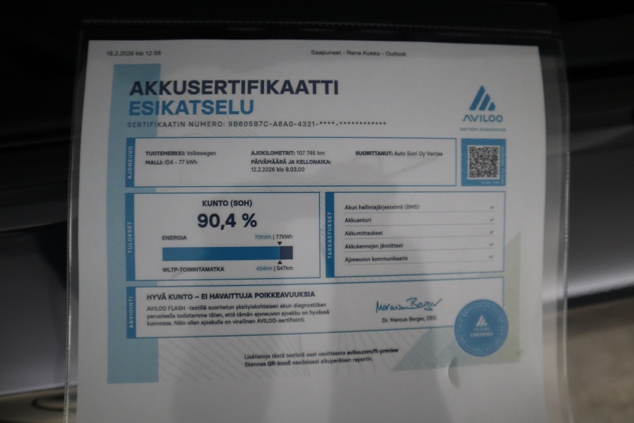 Volkswagen ID.4 vaihtoauto