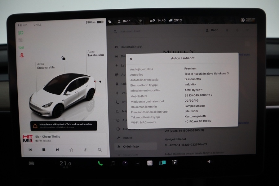 Tesla Model Y vaihtoauto