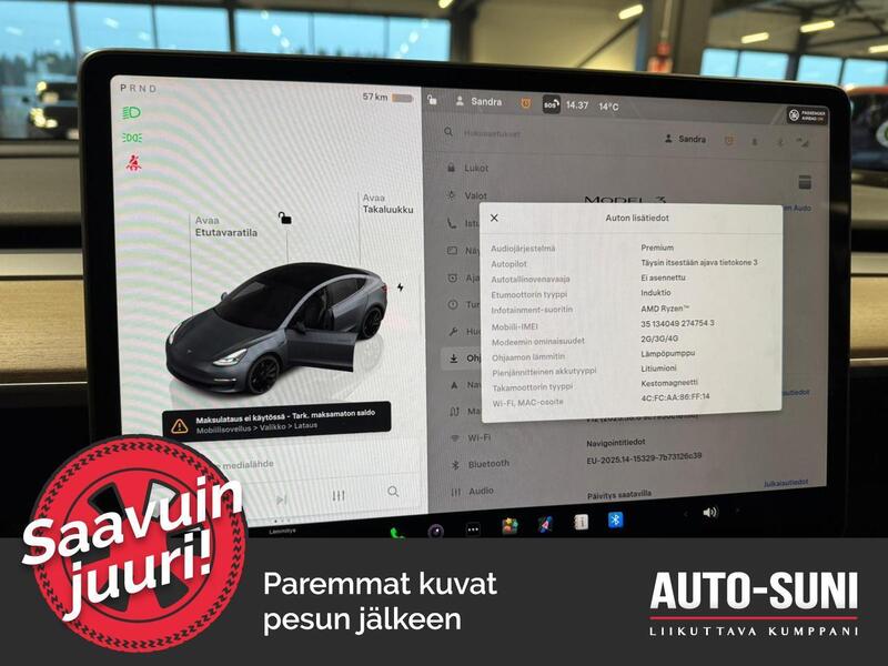 Tesla Model 3 vaihtoauto