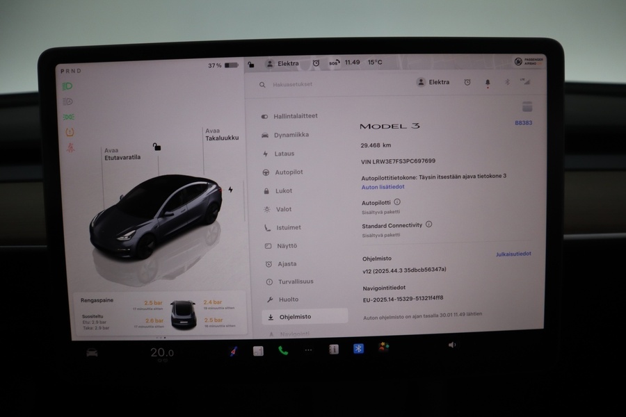 Tesla Model 3 vaihtoauto