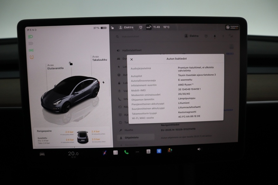 Tesla Model 3 vaihtoauto