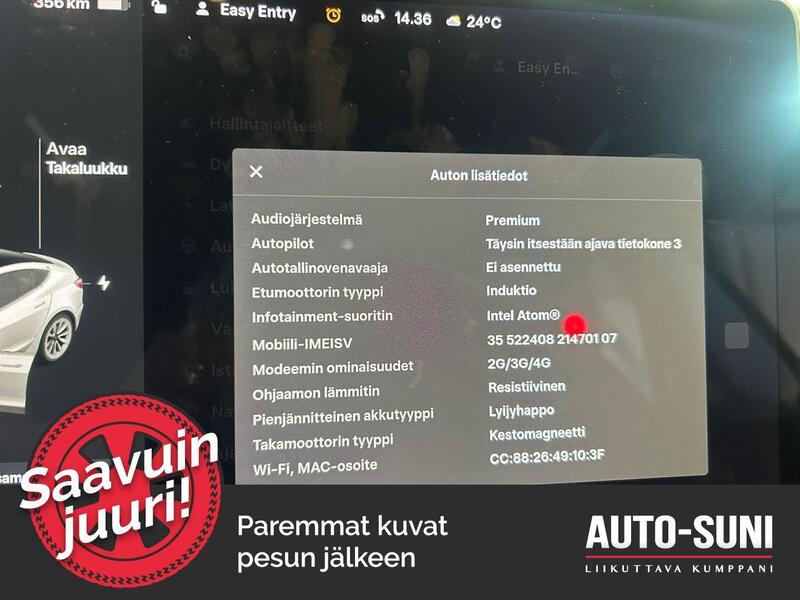 Tesla Model 3 vaihtoauto