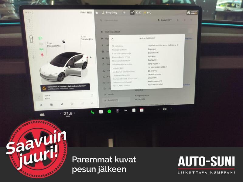 Tesla Model 3 vaihtoauto