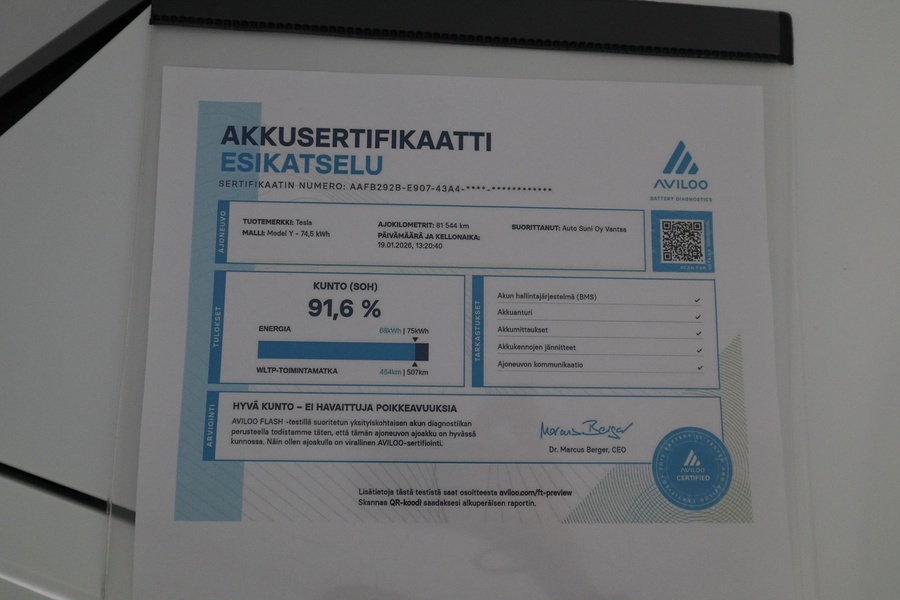 Tesla Model Y vaihtoauto