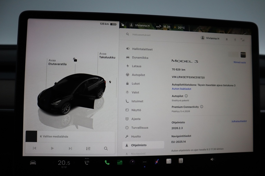 Tesla Model 3 vaihtoauto
