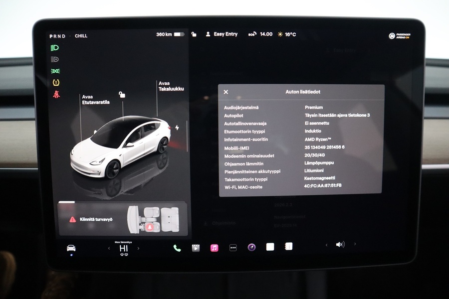 Tesla Model 3 vaihtoauto