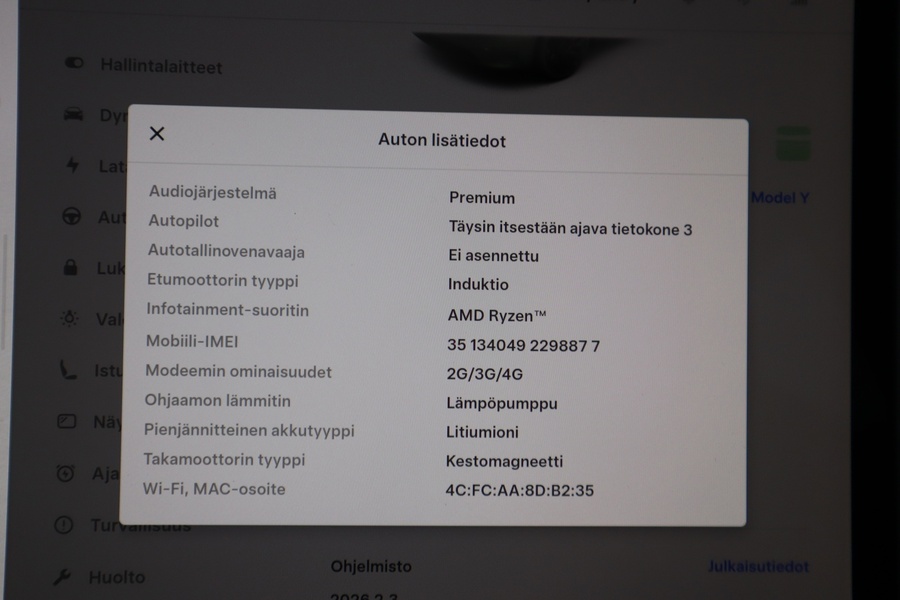 Tesla Model Y vaihtoauto