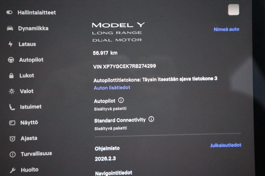 Tesla Model Y vaihtoauto