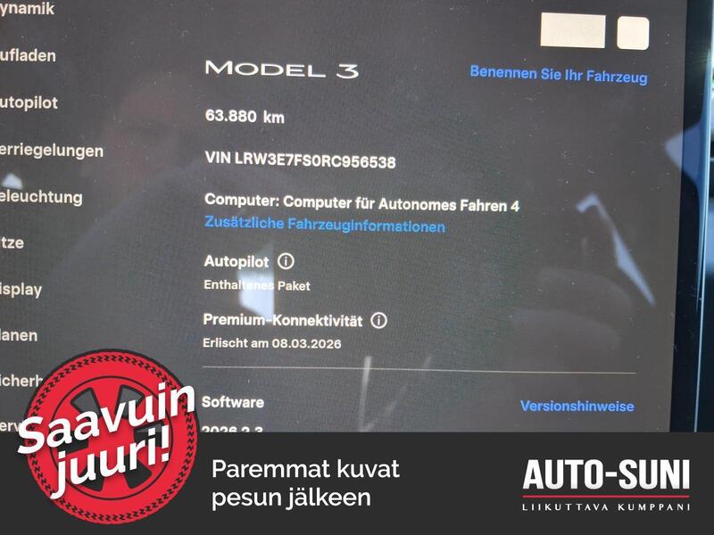 Tesla Model 3 vaihtoauto