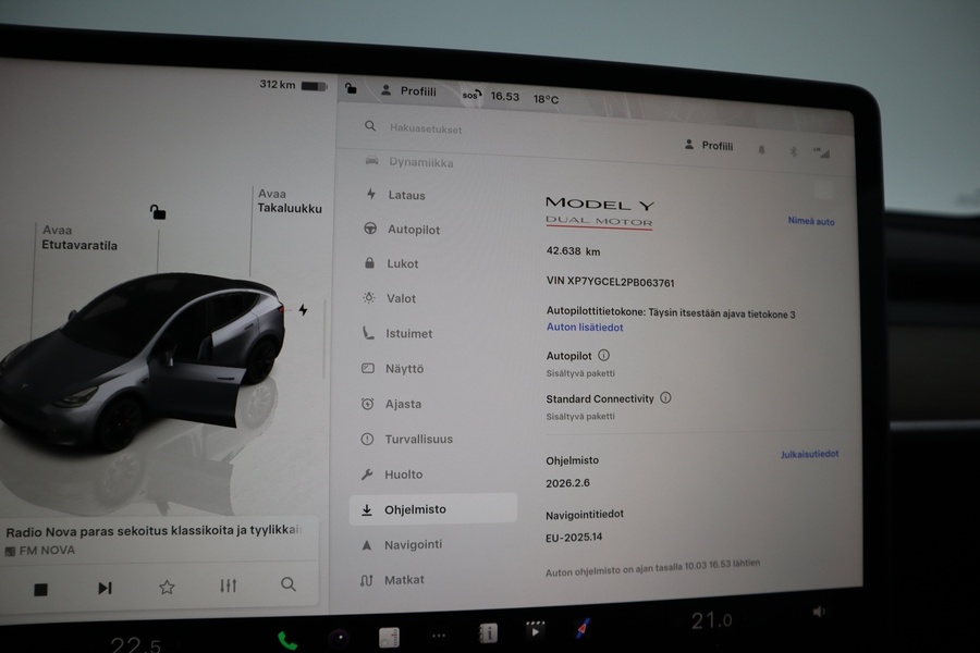 Tesla Model Y vaihtoauto
