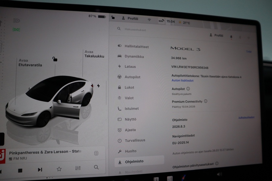 Tesla Model 3 vaihtoauto