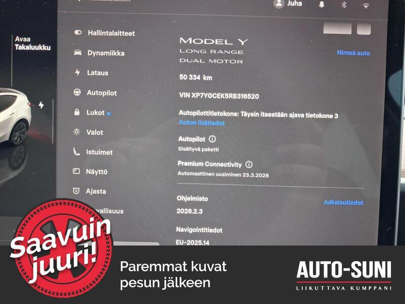Tesla Model Y vaihtoauto