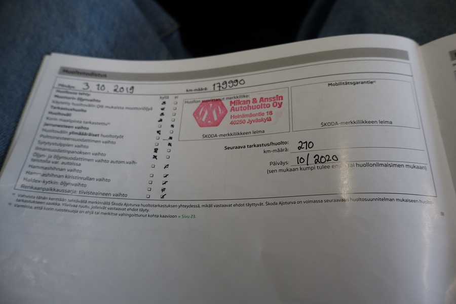 Skoda Octavia vaihtoauto