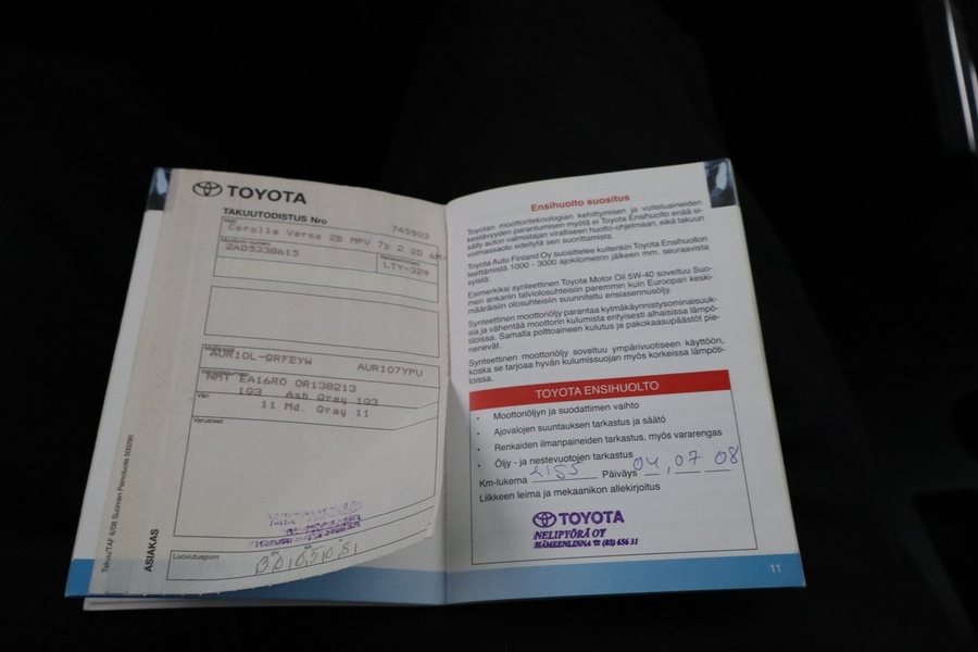 Toyota Corolla vaihtoauto