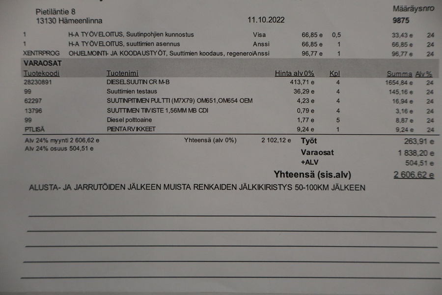 Mercedes-Benz B vaihtoauto