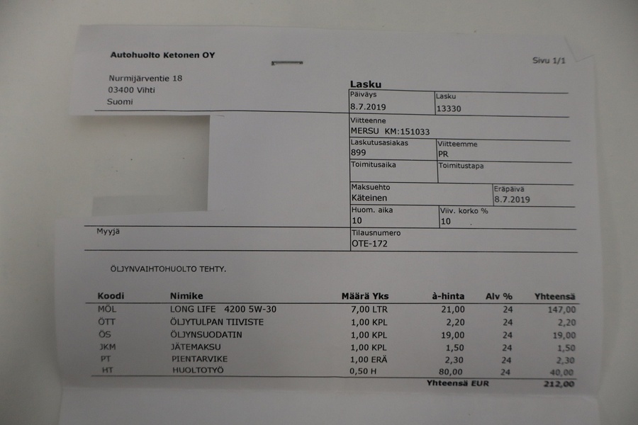 Mercedes-Benz B vaihtoauto