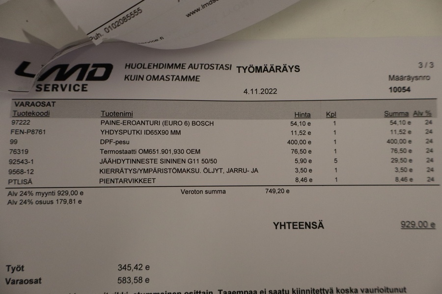 Mercedes-Benz B vaihtoauto