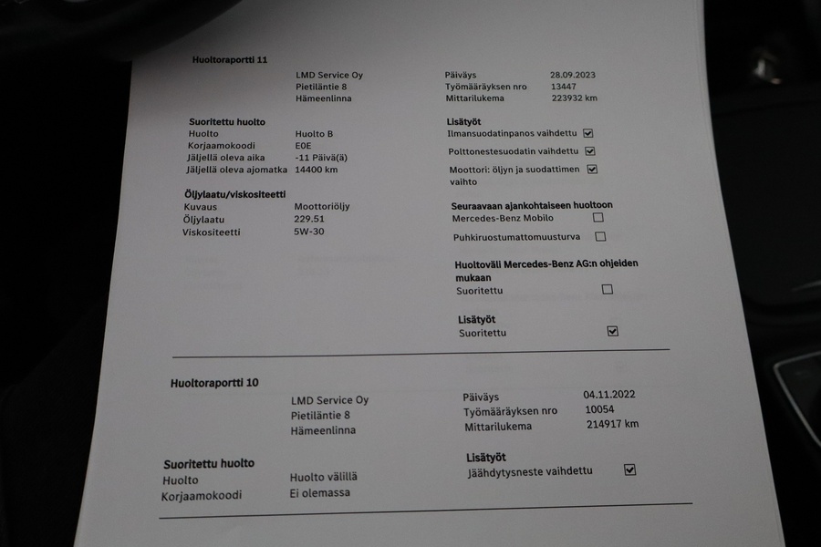 Mercedes-Benz B vaihtoauto