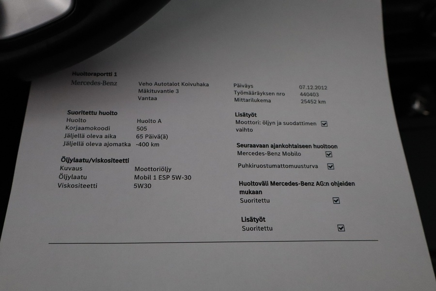 Mercedes-Benz B vaihtoauto