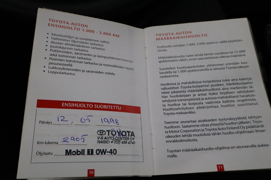 Toyota Avensis vaihtoauto