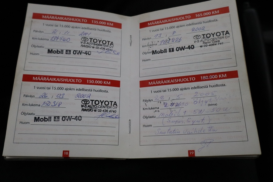 Toyota Avensis vaihtoauto