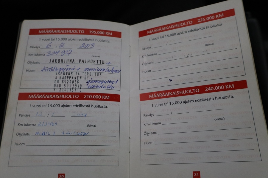 Toyota Avensis vaihtoauto