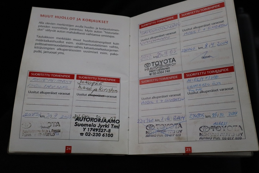 Toyota Avensis vaihtoauto