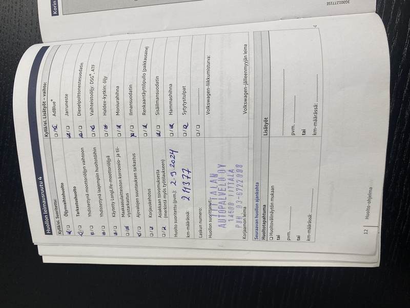 Volkswagen Passat vaihtoauto