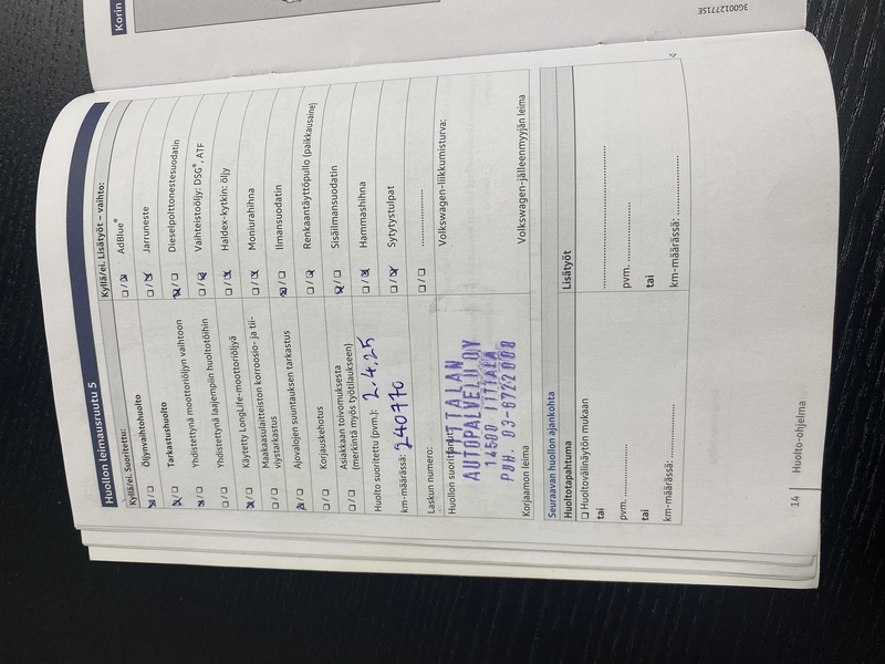 Volkswagen Passat vaihtoauto