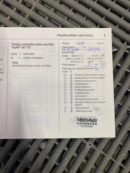 Opel Insignia vaihtoauto