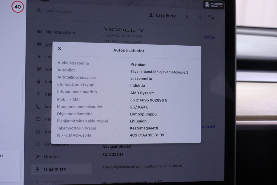 Tesla Model Y vaihtoauto