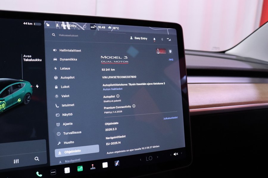 Tesla Model 3 vaihtoauto
