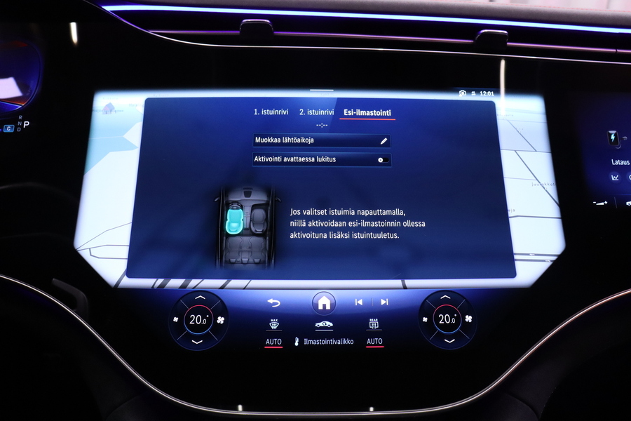 Mercedes-Benz EQE vaihtoauto