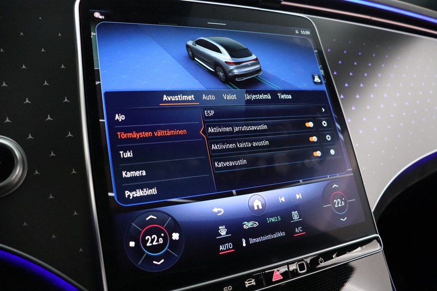 Mercedes-Benz EQE vaihtoauto