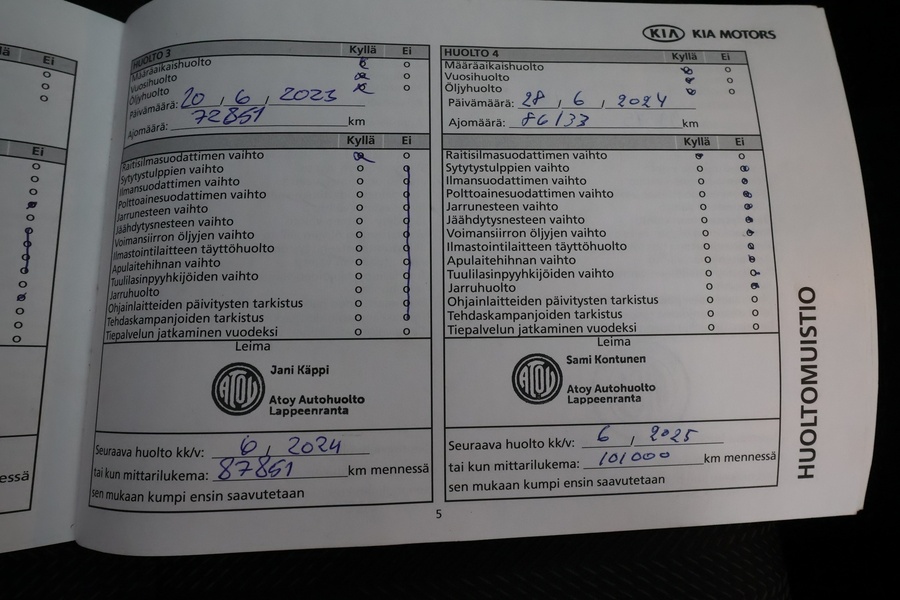 Kia Sportage vaihtoauto