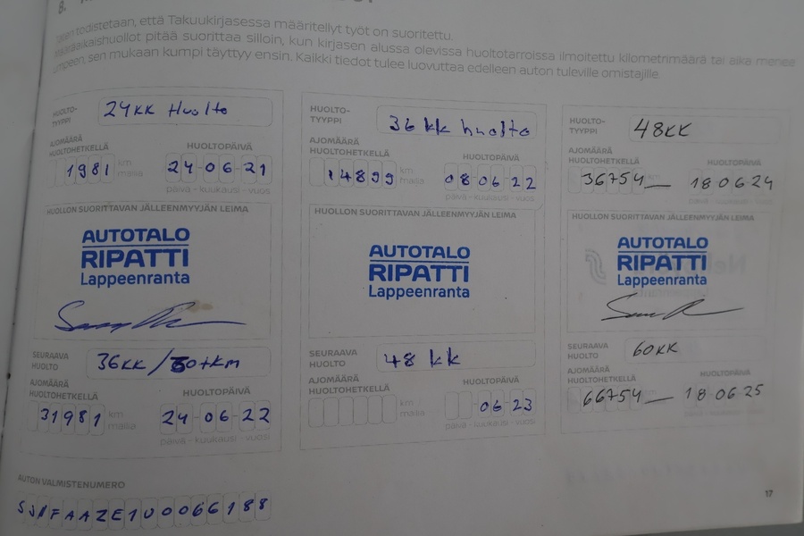 Nissan Leaf vaihtoauto