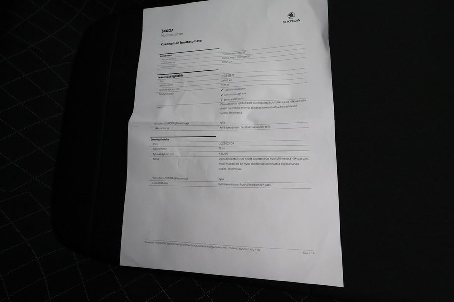 Skoda Fabia vaihtoauto