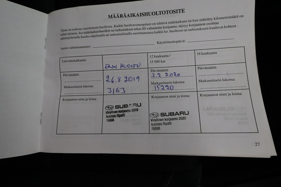 Subaru Outback vaihtoauto