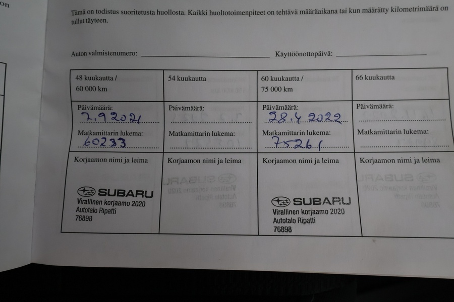 Subaru Outback vaihtoauto