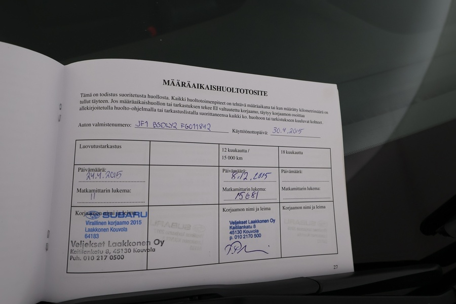 Subaru Outback vaihtoauto