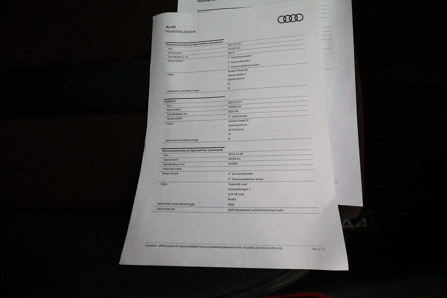 Audi A4 vaihtoauto
