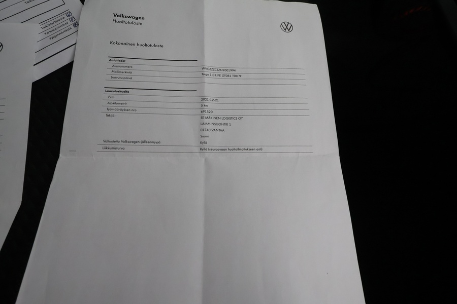Volkswagen Taigo vaihtoauto