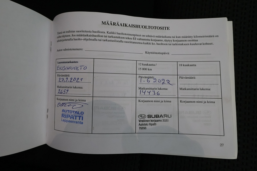 Subaru Outback vaihtoauto