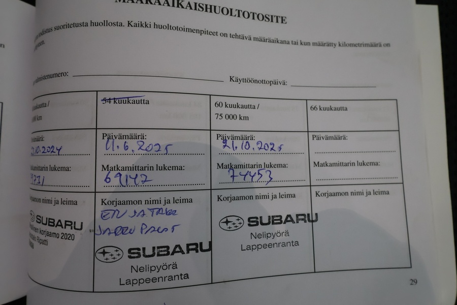 Subaru Outback vaihtoauto