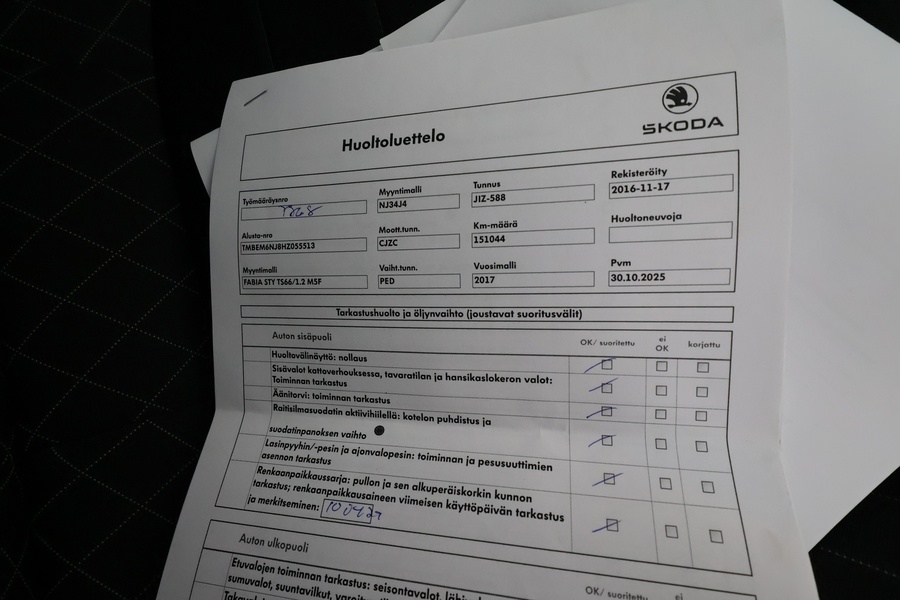 Skoda Fabia vaihtoauto